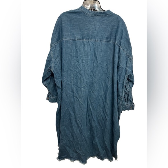 Zara Blue Denim Women's Jacket - Picture 4 of 4